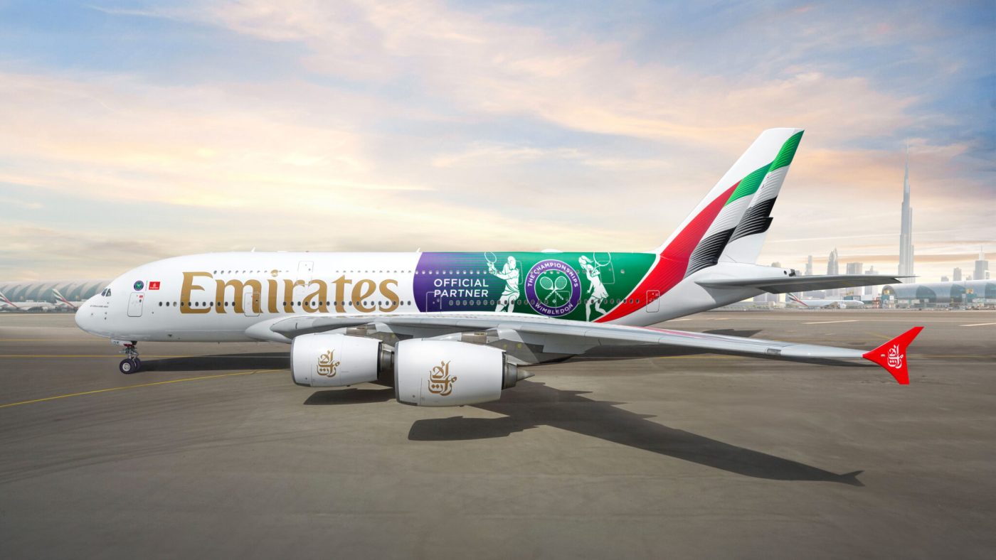 Emirates makes its grand debut at The Championships, Wimbledon